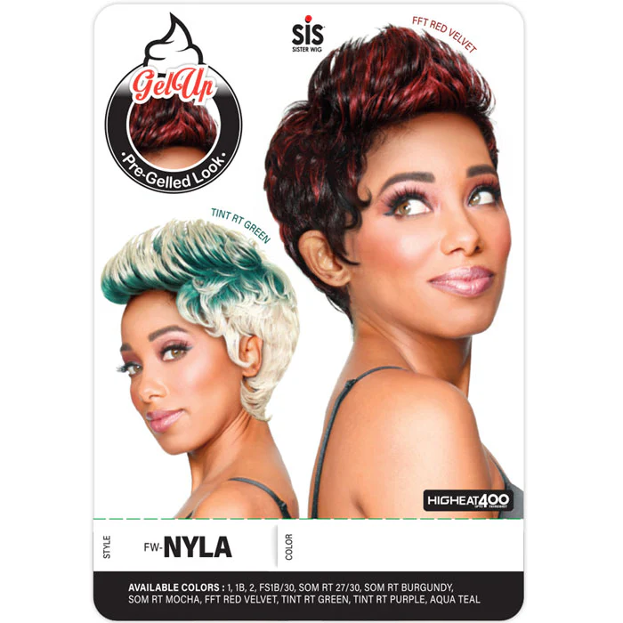 Zury Sis Gel Up Pre-Gelled Full Wig - FW-NYLA - Image 3