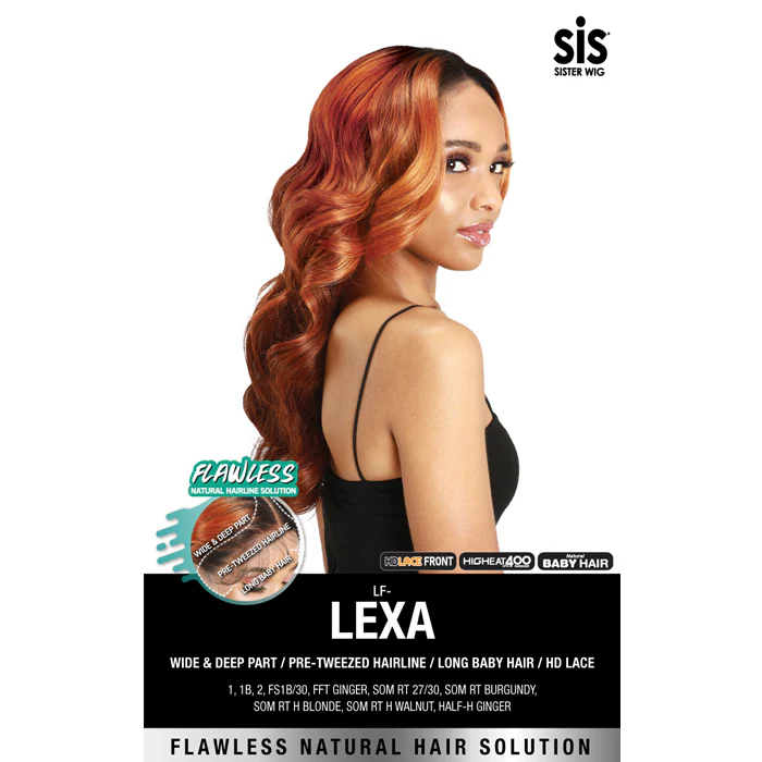 Zury Sis Synthetic HD Lace Front Wig - LF LEXA - Image 4
